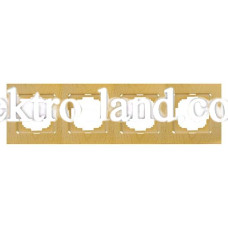 Рамка четверная  универсальная  NILSON TOURAN клен  (24280094)